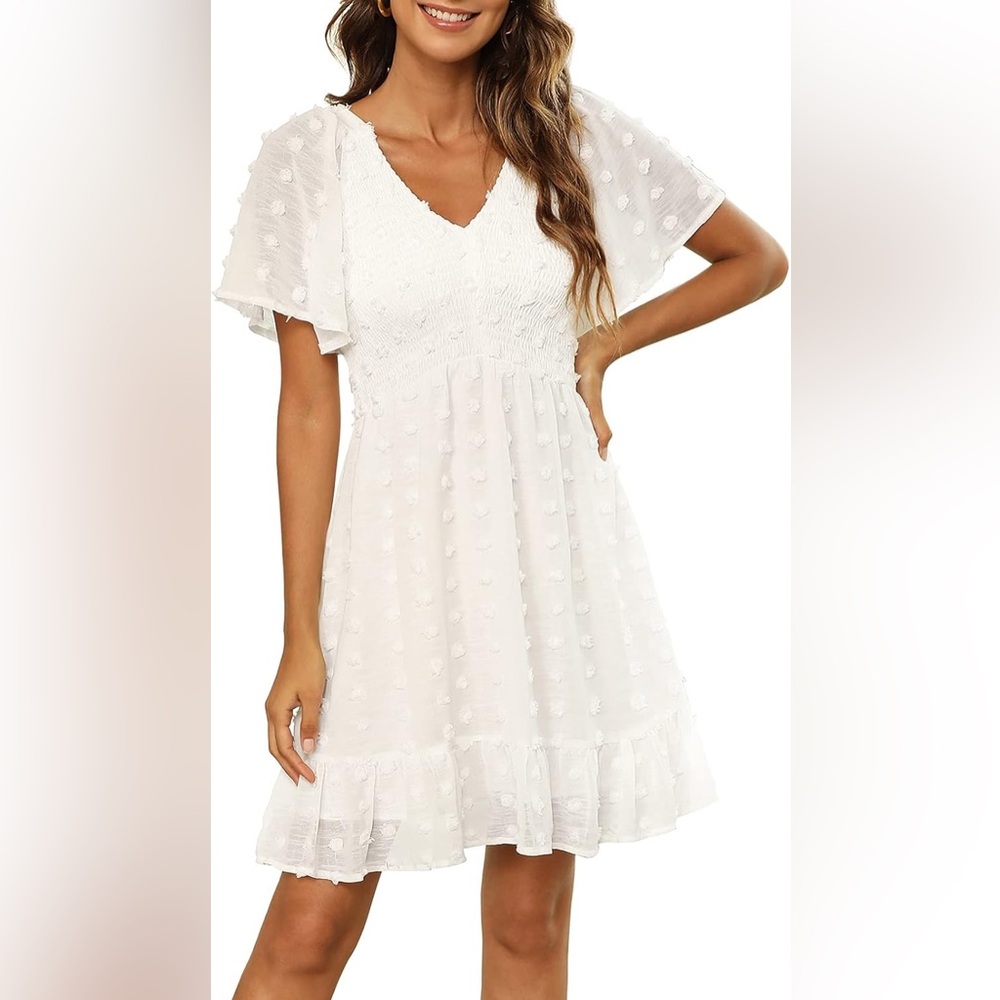 White Annebouti Dress
